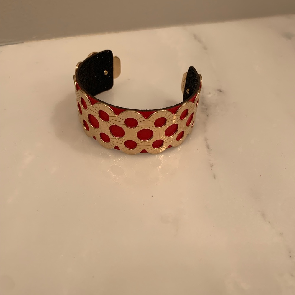 Bangle bracelet with added straps